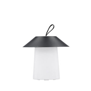 Rubu – Lampe à poser – Noir, Blanc – ⌀24 cm