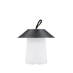 Rubu – Lampe à poser – Noir, Blanc – ⌀24 cm