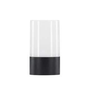 Tubu – Lampe à poser – Noir, Blanc – ⌀10 cm