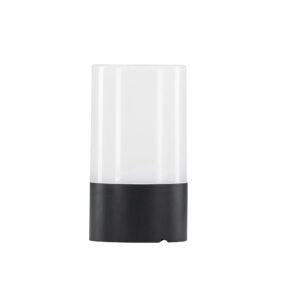 Tubu – Lampe à poser – Noir, Blanc – ⌀10 cm