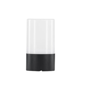 Tubu – Lampe à poser – Noir, Blanc – ⌀10 cm
