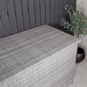 Amazon – Coffre à coussins – Gris – 90 x 100 x 150 cm