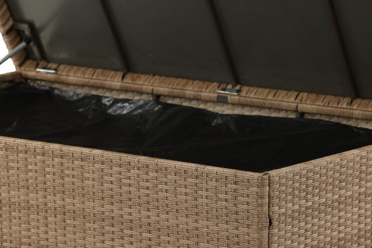 Amazon – Coffre à coussins – Naturel – 90 x 100 x 150 cm