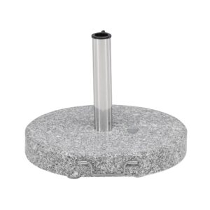 Stathera – Pied de parasol – Gris – ⌀50 cm