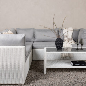 Amazon – Salon d&rsquo;angle – Blanc