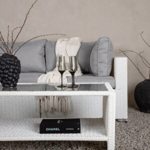 Amazon – Salon d&rsquo;angle – Blanc