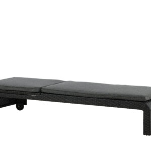 London – Bain de soleil – Noir – 60 x 32 x 196 cm