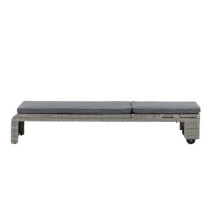 London – Bain de soleil – Gris – 60 x 32 x 196 cm
