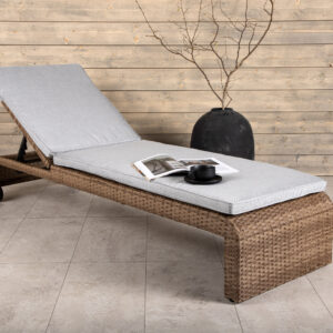London – Bain de soleil – Naturel, Beige – 60 x 32 x 196 cm