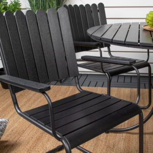 Holmsund – Ensemble repas – Noir