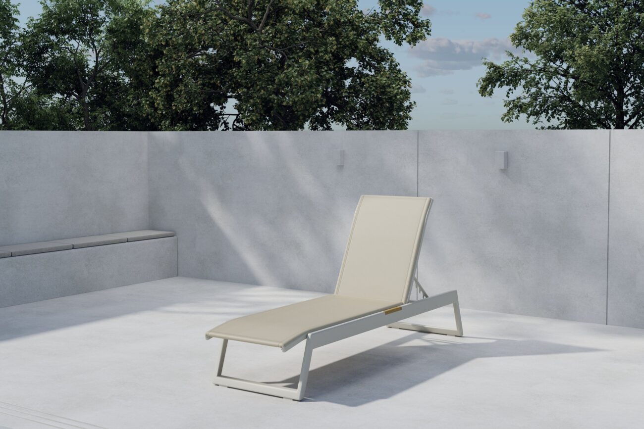 Mexico – Bain de soleil – Beige – 200 x 60 x 35 cm