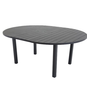 Marbella – Table à manger ronde – Noir – ⌀140 cm