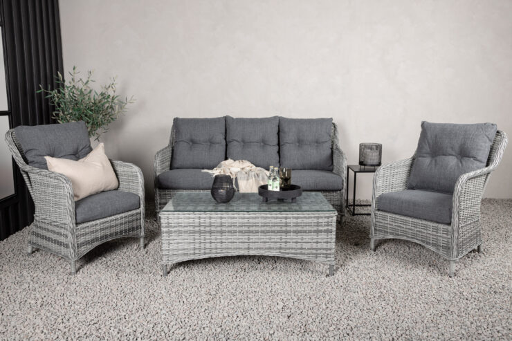 Vikelund – Salon canapé – Gris