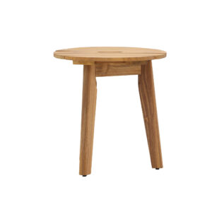 Chania – Table d&rsquo;appoint – Naturel – ⌀40 cm