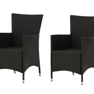 Knick – Chaise de salle à manger – Noir – 60 x 88 x 60 cm