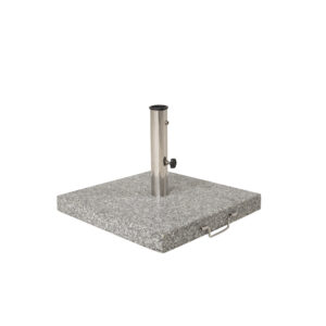Stathera – Pied de parasol – Gris – 50 x 27 x 50 cm
