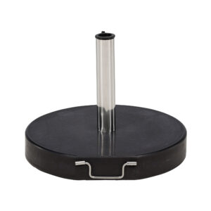 Stathera – Pied de parasol – Gris, Anthracite – ⌀50 cm