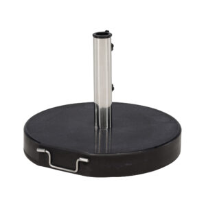 Stathera – Pied de parasol – Gris, Anthracite – ⌀50 cm