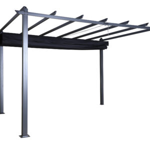 Lazio – Pergola – Noir – 295 x 245 x 395 cm