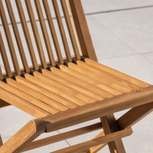 Kenya – Chaise de salle à manger – Naturel – 62 x 89 x 47 cm
