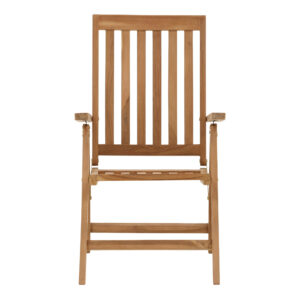 Kenya – Chaise réglable – Naturel – 73 x 105 x 62 cm