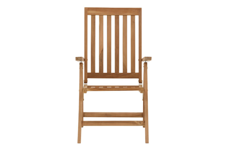 Kenya – Chaise réglable – Naturel – 73 x 105 x 62 cm