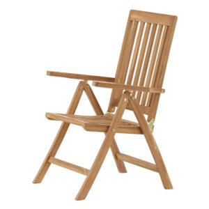 Kenya – Chaise réglable – Naturel – 73 x 105 x 62 cm