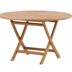 Kenya – Table à manger ronde – Naturel – ⌀120 cm
