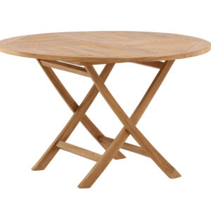Kenya – Table à manger ronde – Naturel – ⌀120 cm
