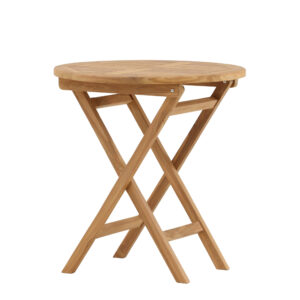 Kenya – Table de café – Naturel – ⌀70 cm