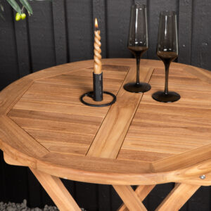 Kenya – Table de café – Naturel – ⌀70 cm