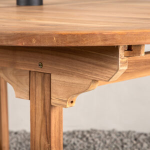 Kenya – Table à manger ovale – Naturel – 180 x 120 cm