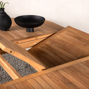 Kenya – Table à manger ovale – Naturel – 180 x 120 cm