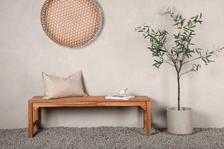 Kenya – Banc – Naturel – 40 x 45 x 150 cm