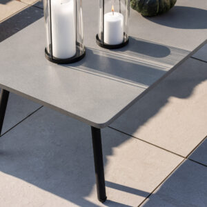 Lindos – Salon canapé – Noir, Gris