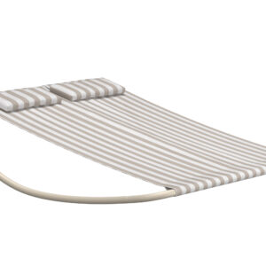 Gordo – Bain de soleil – Beige, Blanc – 200 x 180 x 48 cm