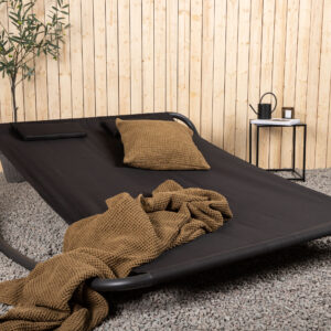 Gordo – Bain de soleil – Noir – 200 x 48 x 180 cm