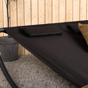 Gordo – Bain de soleil – Noir – 200 x 48 x 180 cm