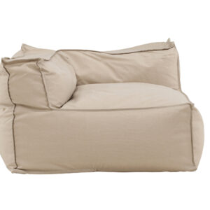 Rambo – Fauteuil lounge – Beige – 105 x 75 x 105 cm