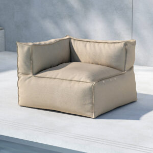 Rambo – Fauteuil lounge – Beige – 105 x 75 x 105 cm