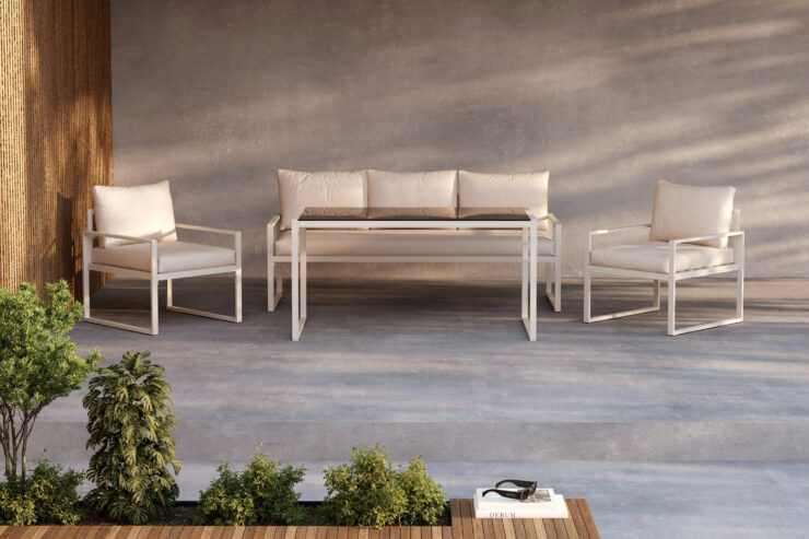 Catania – Salon canapé – Beige