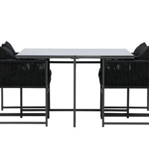 Noto – Ensemble repas – Noir