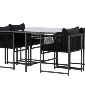 Noto – Ensemble repas – Noir