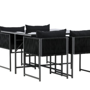 Noto – Ensemble repas – Noir