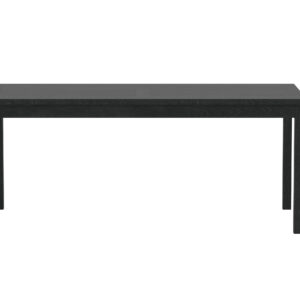Kenya – Table à manger rectangulaire – Noir – 180 x 90 cm