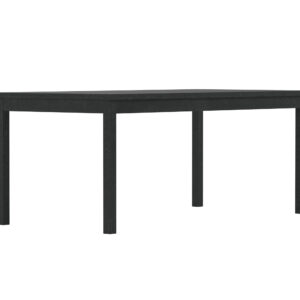 Kenya – Table à manger rectangulaire – Noir – 180 x 90 cm