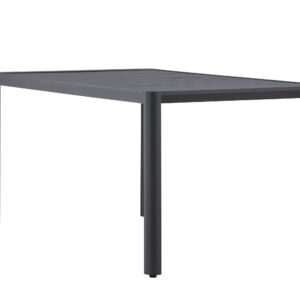 Giardini – Table à manger rectangulaire – Noir – 150 x 85 cm