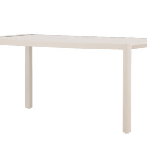 Giardini – Table à manger rectangulaire – Beige – 150 x 85 cm