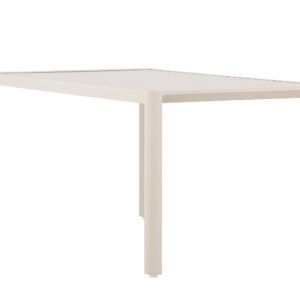 Giardini – Table à manger rectangulaire – Beige – 150 x 85 cm