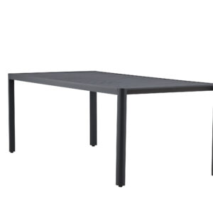 Giardini – Table à manger rectangulaire – Noir – 200 x 90 cm